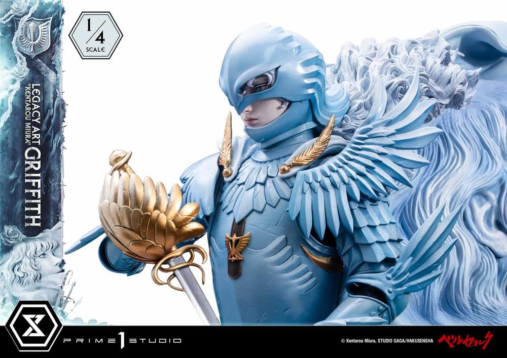 Berserk Legacy Art "Kentarou Miura" Statue 1/4 Griffith 93 cm