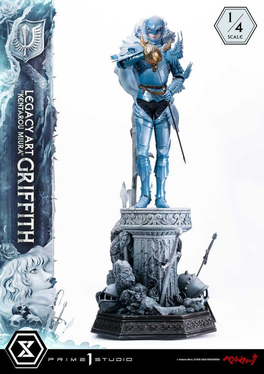 Berserk Legacy Art "Kentarou Miura" Statue 1/4 Griffith Bonus Version 93 cm