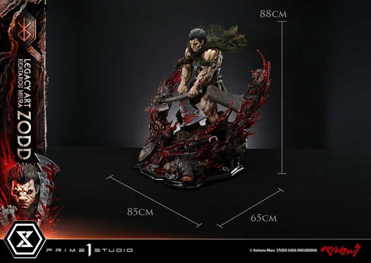Berserk Legacy Art "Kentarou Miura" Statue 1/4 Zodd 88 cm