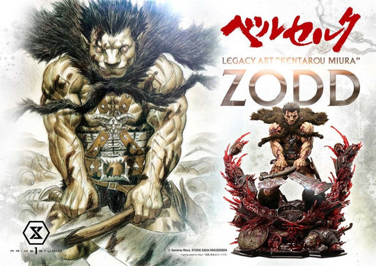 Berserk Legacy Art "Kentarou Miura" Statue 1/4 Zodd Deluxe Version 88 cm