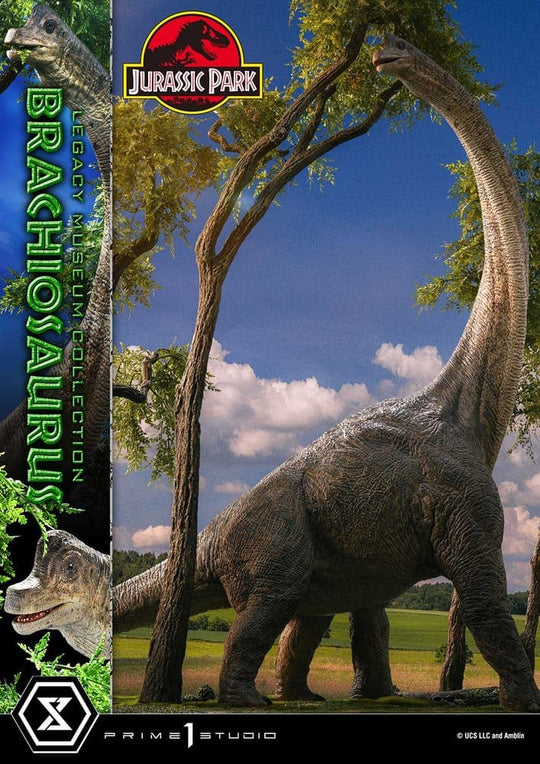 Jurassic Park (Film) Legacy Museum Collection Statue 1/15 Brachiosaurus 128 cm