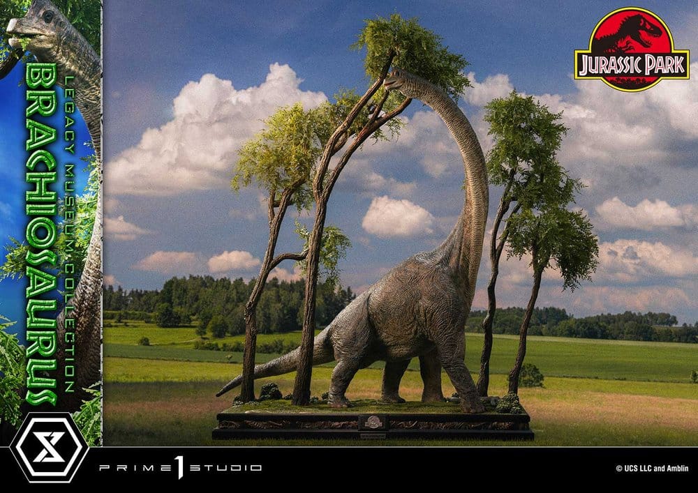 Jurassic Park (Film) Legacy Museum Collection Statue 1/15 Brachiosaurus 128 cm