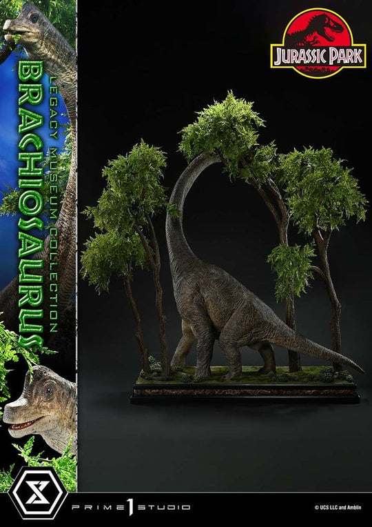 Jurassic Park (Film) Legacy Museum Collection Statue 1/15 Brachiosaurus Bonus Version 128 cm