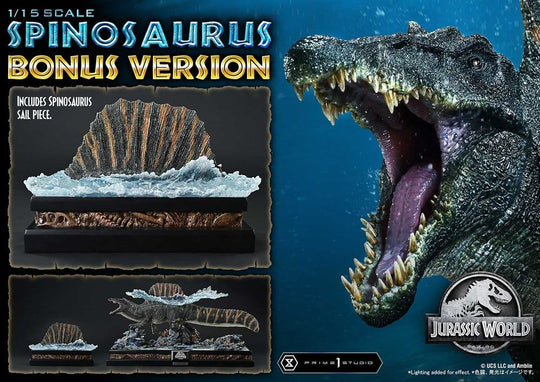 Jurassic World Rebirth (Film) Legacy Museum Collection Statue 1/15 Spinosaurus Bonus Version 39 cm