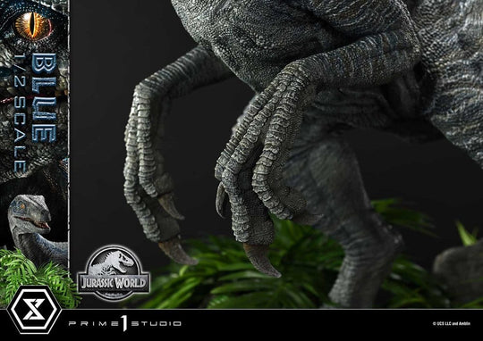 Jurassic World: Fallen Kingdom (Film) Legacy Museum Collection Statue 1/2 Blue 88 cm