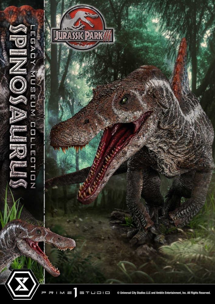 Jurassic Park Legacy Museum Collection Statue 1/6 Spinosaurus 134 cm