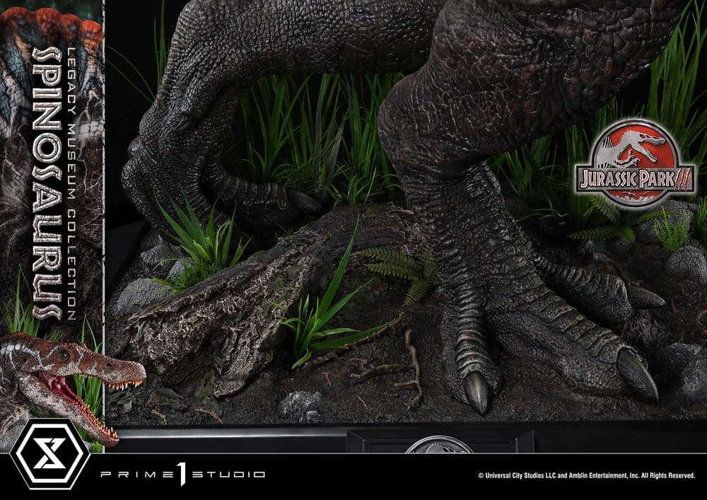 Jurassic Park Legacy Museum Collection Statue 1/6 Spinosaurus Bonus Version 134 cm