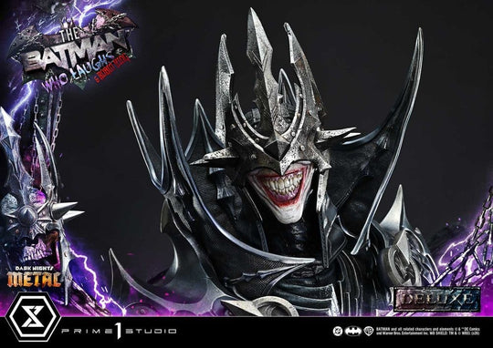 DC Comics Museum Masterline Statue 1/3 Dark Nights: Death Metal The Batman Who Laughs & Robin King Deluxe Version 85 cm