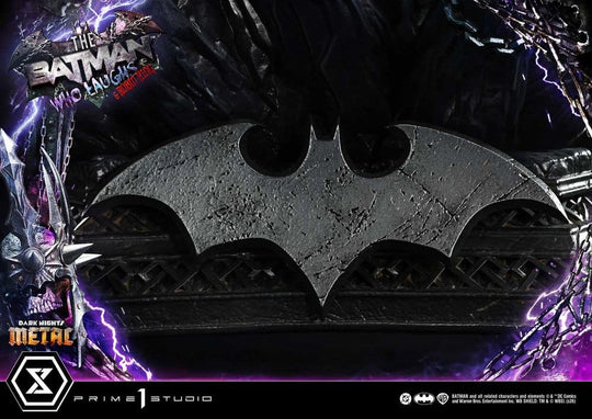 DC Comics Museum Masterline Statue 1/3 Dark Nights: Death Metal The Batman Who Laughs & Robin King Deluxe Version 85 cm