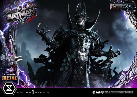 DC Comics Museum Masterline Statue 1/3 Dark Nights: Death Metal The Batman Who Laughs & Robin King DX Bonus 85 cm