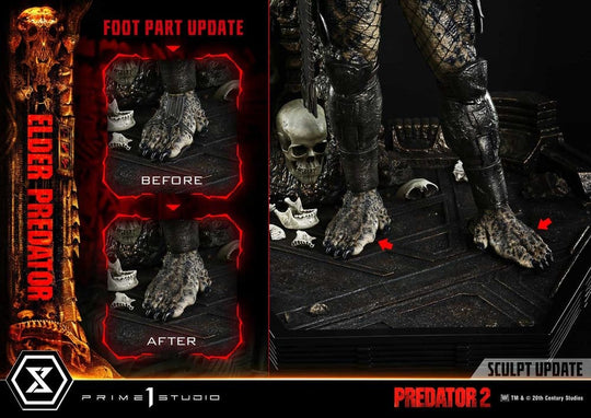 Predator 2 (Film) Museum Masterline Statue 1/3 Elder Predator Deluxe Version 94 cm
