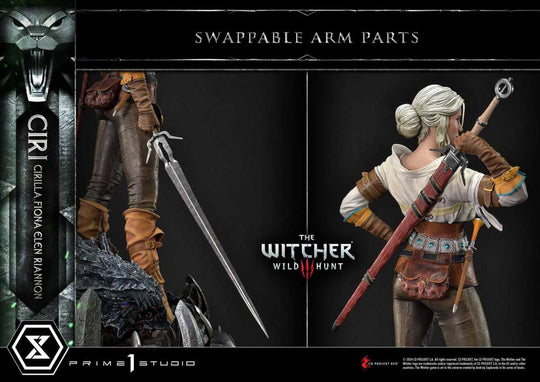 The Witcher 3: Wild Hunt Museum Masterline Statue 1/3 Wild Hunt Ciri Fiona Elen Riannon 81 cm
