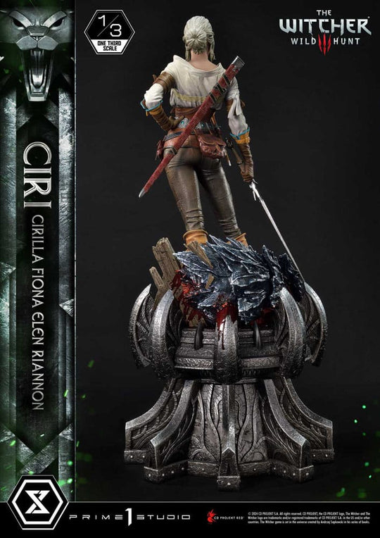 The Witcher 3: Wild Hunt Museum Masterline Statue 1/3 Wild Hunt Ciri Fiona Elen Riannon 81 cm
