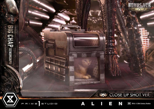 Alien (Film) Museum Masterline XL Statue 1/3 Big Chap Xenomorph Close Up Shot Ver. DX Bonus Version 100 cm