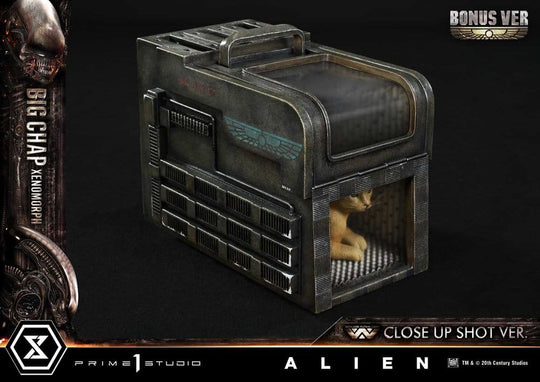 Alien (Film) Museum Masterline XL Statue 1/3 Big Chap Xenomorph Close Up Shot Ver. DX Bonus Version 100 cm