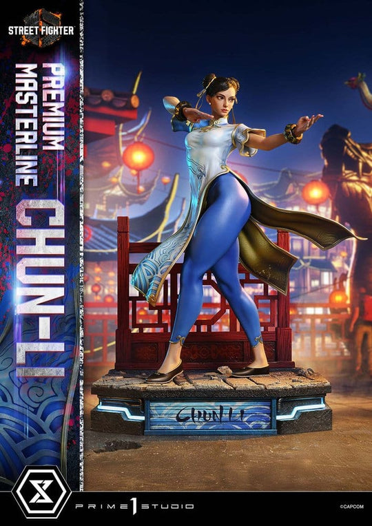Street Fighter 6 Premium Masterline Statue 1/4 Chun-Li Ultimate Bonus Version 69 cm