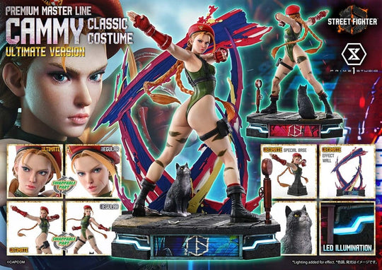 Street Fighter 6 Ultimate Premium Masterline Statue 1/4 Cammy Classic Costume Ultimate Version 54 cm