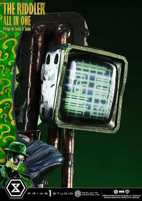 DC Comics Real Elite Masterline Series Statue 1/3 The Riddler All In One (Design by Carlos D'Anda) 74 cm