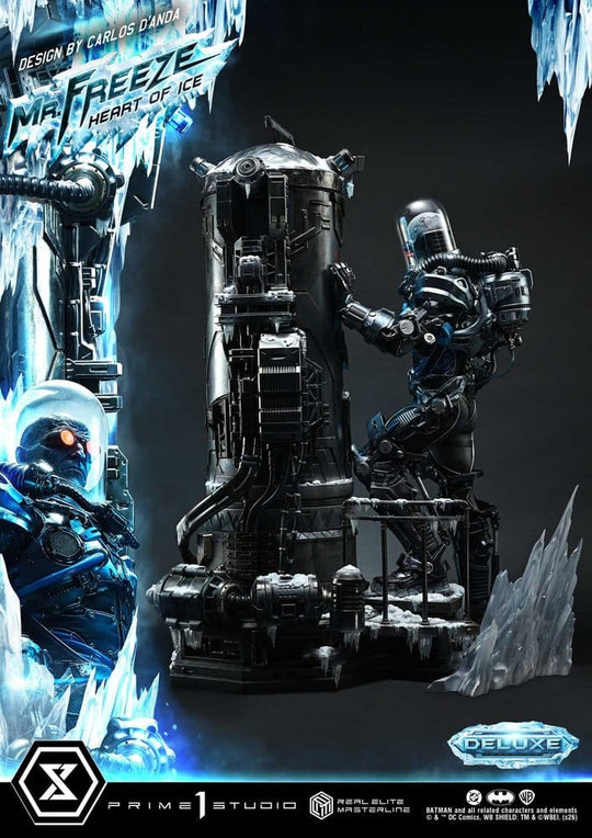 DC Comics Real Elite Masterline Series Statue 1/3 Batman (Comics) Mr. Freeze Heart of Ice (Design by Carlos D'Anda) Deluxe Version 82 cm