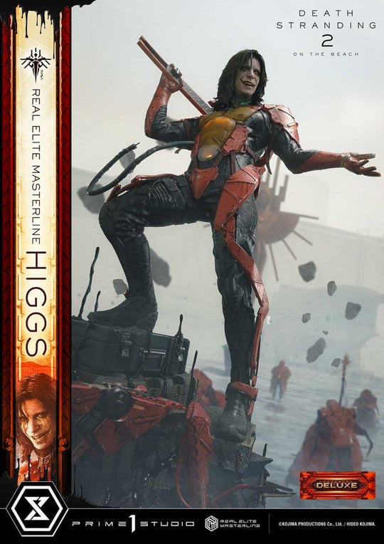 Death Stranding 2: On The Beach Real Elite Masterline Statue 1/3 Higgs Deluxe Version 81 cm