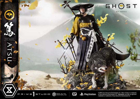 Ghost of Yotei Real Elite Masterline Statue 1/4 Atsu 59 cm