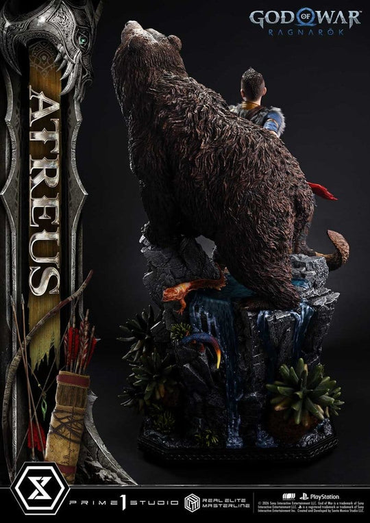 God of War: Ragnarok Real Elite Masterline Statue 1/3 Atreus 96 cm