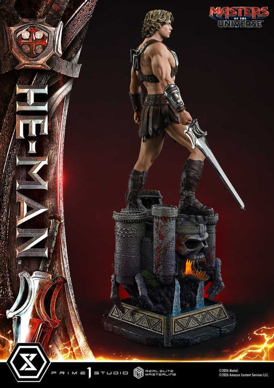 Masters of the Universe (2026 Film) Real Elite Masterline Series Statue 1/3 He-Man Deluxe Version 117 cm