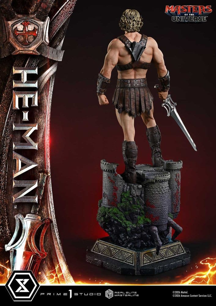 Masters of the Universe (2026 Film) Real Elite Masterline Series Statue 1/3 He-Man Deluxe Version 117 cm