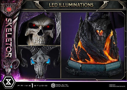 Masters of the Universe (2026 Film) Real Elite Masterline Series Statue 1/3 Skeletor Bonus Version 96 cm