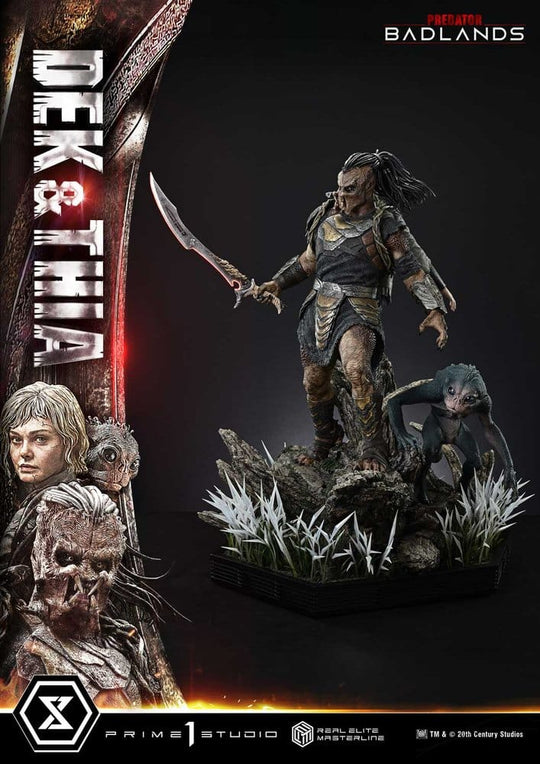 Predator Real Elite Masterline Statue 1/3 Badlands Dek & Thia 87 cm