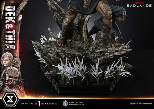 Predator Real Elite Masterline Statue 1/3 Badlands Dek & Thia 87 cm