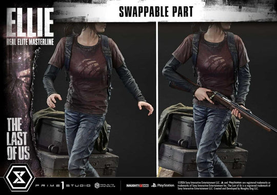 The Last of Us (Part I) Real Elite Masterline Statue 1/4 Ellie 46 cm