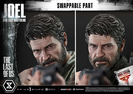 The Last of Us (Part I) Real Elite Masterline Statue 1/4 Joel Bonus Version 52 cm