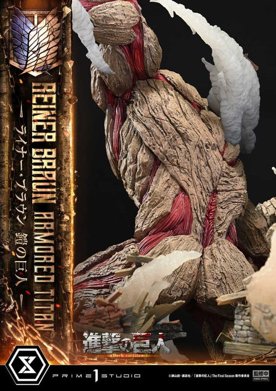 Attack on Titan (TV animation) Ultimate Diorama Masterline Statue Reiner Braun Armored Titan 75 cm