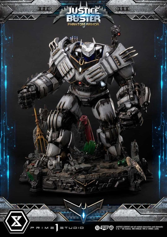 DC Comics Ultimate Museum Masterline Statue Justice Buster: Phantom Armor (Design By Josh Nizzi) 88 cm