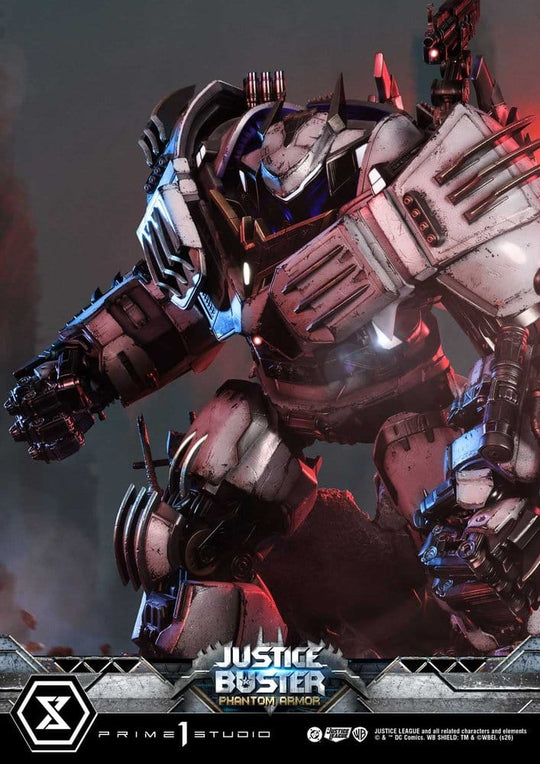 DC Comics Ultimate Museum Masterline Statue Justice Buster: Phantom Armor (Design By Josh Nizzi) 88 cm