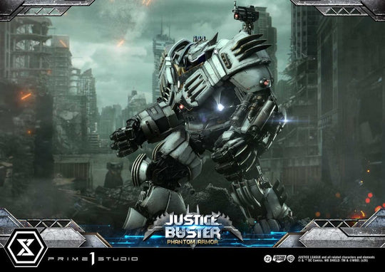 DC Comics Ultimate Museum Masterline Statue Justice Buster: Phantom Armor (Design By Josh Nizzi) 88 cm
