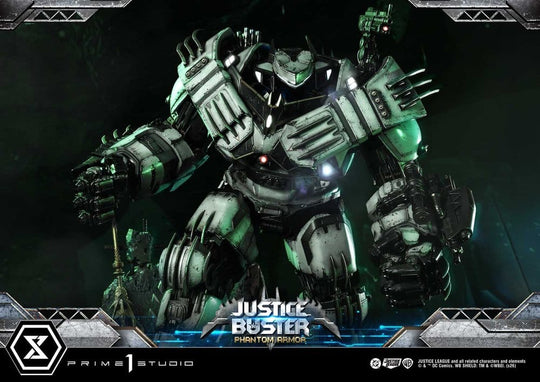 DC Comics Ultimate Museum Masterline Statue Justice Buster: Phantom Armor (Design By Josh Nizzi) 88 cm