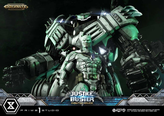 DC Comics Ultimate Museum Masterline Statue Justice Buster: Phantom Armor (Design By Josh Nizzi) Ultimate Version 88 cm