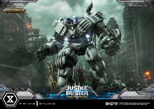 DC Comics Ultimate Museum Masterline Statue Justice Buster: Phantom Armor (Design By Josh Nizzi) Ultimate Version 88 cm