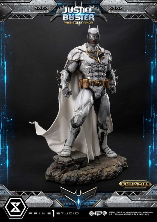 DC Comics Ultimate Museum Masterline Statue Justice Buster: Phantom Armor (Design By Josh Nizzi) Ultimate Version 88 cm