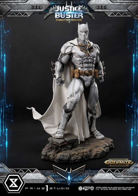 DC Comics Ultimate Museum Masterline Statue Justice Buster: Phantom Armor (Design By Josh Nizzi) Ultimate Version 88 cm