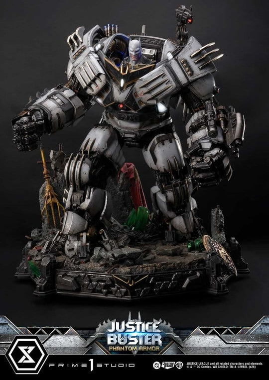 DC Comics Ultimate Museum Masterline Statue Justice Buster: Phantom Armor (Design By Josh Nizzi) Ultimate Version 88 cm