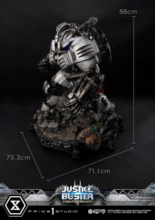 DC Comics Ultimate Museum Masterline Statue Justice Buster: Phantom Armor (Design By Josh Nizzi) Ultimate Version 88 cm