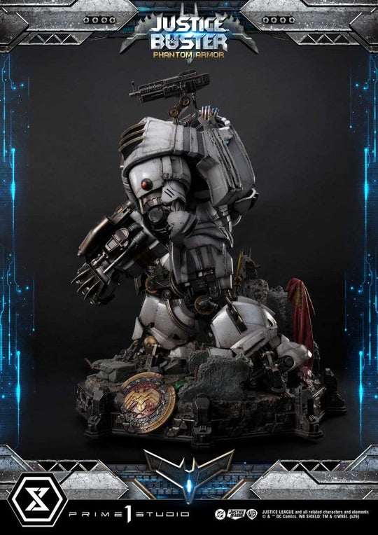DC Comics Ultimate Museum Masterline Statue Justice Buster: Phantom Armor (Design By Josh Nizzi) Ultimate Version 88 cm