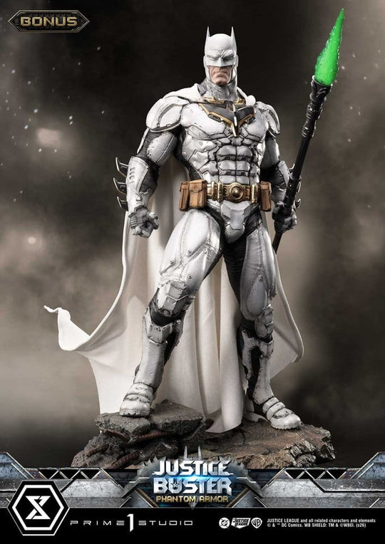 DC Comics Ultimate Museum Masterline Statue Justice Buster: Phantom Armor (Design By Josh Nizzi) Ultimate Bonus Version 88 cm