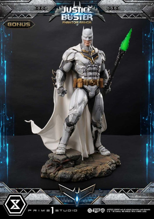 DC Comics Ultimate Museum Masterline Statue Justice Buster: Phantom Armor (Design By Josh Nizzi) Ultimate Bonus Version 88 cm