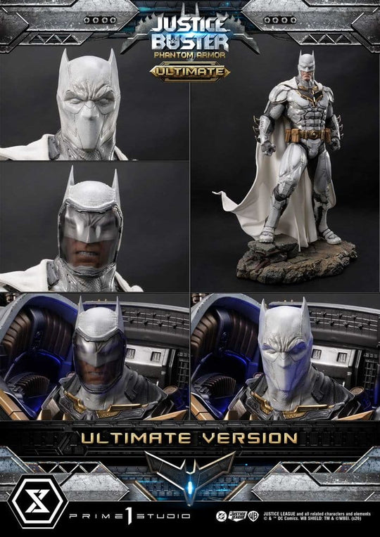 DC Comics Ultimate Museum Masterline Statue Justice Buster: Phantom Armor (Design By Josh Nizzi) Ultimate Bonus Version 88 cm