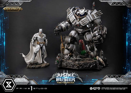 DC Comics Ultimate Museum Masterline Statue Justice Buster: Phantom Armor (Design By Josh Nizzi) Ultimate Bonus Version 88 cm
