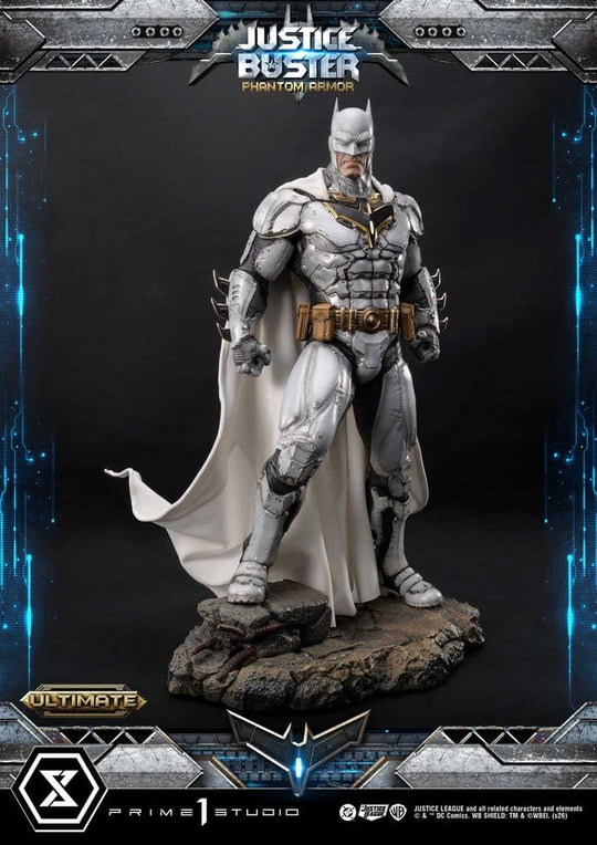 DC Comics Ultimate Museum Masterline Statue Justice Buster: Phantom Armor (Design By Josh Nizzi) Ultimate Bonus Version 88 cm